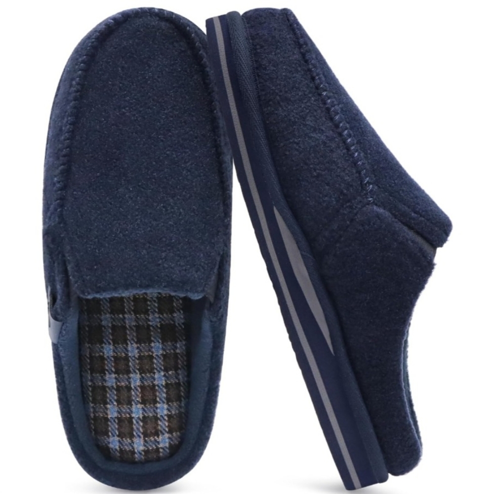 ONCAI Men's Arch Support Clog Slippers with High-Density Memory Foam Rubber Sole